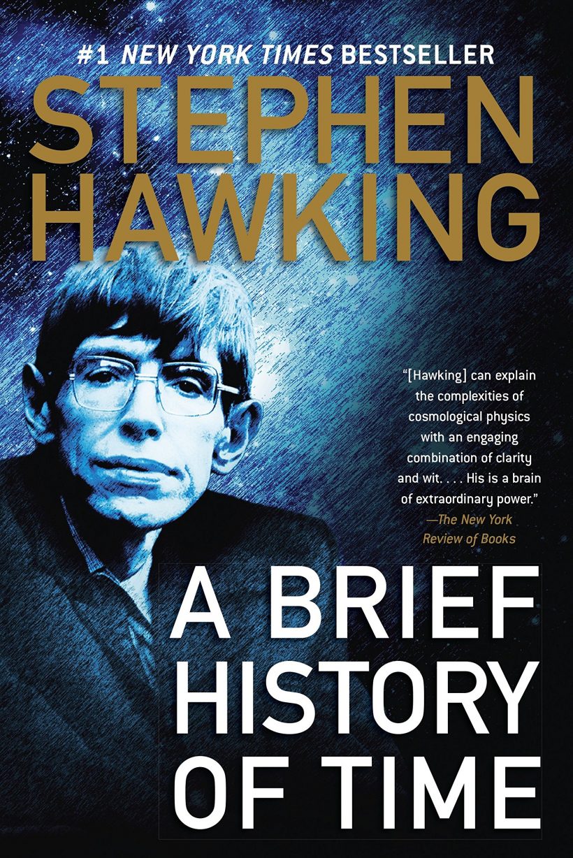 A Brief History of Time by Stephen Hawking (front)